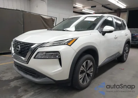 2022 Nissan Rogue Sv Fwd из США, поврежденный, VIN 5N1BT3BA5NC728096